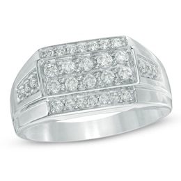 3/4 CT. T.W. Diamond Ring in Sterling Silver