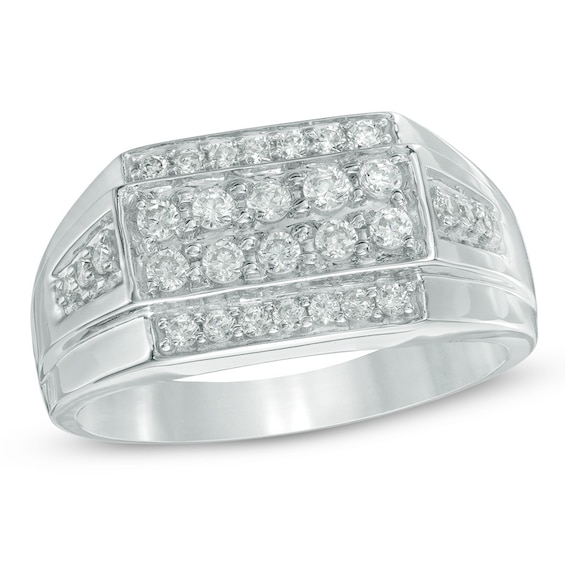 3/4 CT. T.w. Diamond Ring in Sterling Silver