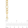 Thumbnail Image 1 of Men's 5.8mm Figaro Chain Necklace in Hollow 14K Gold - 24"