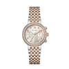 Thumbnail Image 1 of Ladies' Bulova Diamond Accent Two-Tone Watch with Mother-of-Pearl Dial (Model: 98R215)