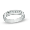 Thumbnail Image 1 of 1/4 CT. T.W. Diamond Wedding Band in 10K White Gold