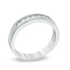 Thumbnail Image 2 of 1/4 CT. T.W. Diamond Wedding Band in 10K White Gold