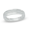 Thumbnail Image 1 of 1/6 CT. T.W. Diamond Wedding Band in 10K White Gold