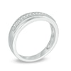 Thumbnail Image 2 of 1/6 CT. T.W. Diamond Wedding Band in 10K White Gold