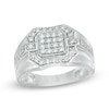 Thumbnail Image 0 of Men's 3/4 CT. T.W. Diamond Ring in 10K White Gold