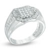 Thumbnail Image 2 of Men's 3/4 CT. T.W. Diamond Ring in 10K White Gold