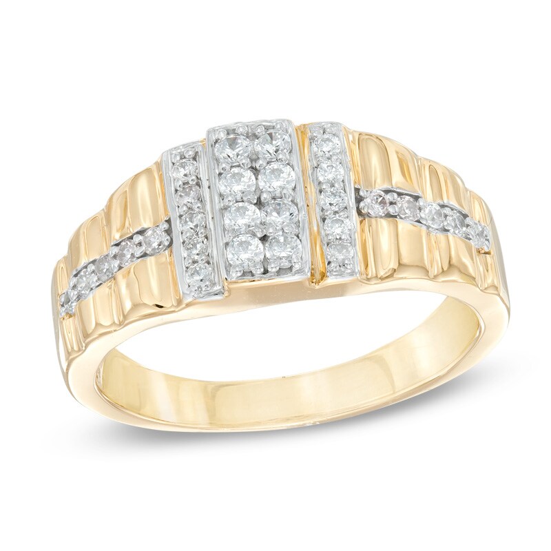 Main Image 1 of 1/2 CT. T.W. Diamond Ring in 10K Gold