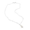 Thumbnail Image 1 of 8.0-8.5mm Freshwater Cultured Pearl Imperial Lace Necklace in Sterling Silver