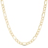 Men's 7.2mm Light Figaro Chain Necklace in 14K Gold - 26"