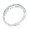 Thumbnail Image 1 of Men's 1/2 CT. T.W. Diamond Wedding Band in 10K White Gold