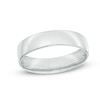 Thumbnail Image 0 of Men's 5.5mm Comfort Fit Wedding Band in 14K White Gold