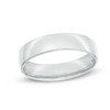 Thumbnail Image 1 of Men's 5.5mm Comfort Fit Wedding Band in 14K White Gold