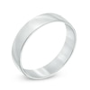 Thumbnail Image 1 of Men's 5.5mm Comfort Fit Wedding Band in 14K White Gold