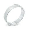 Thumbnail Image 2 of Men's 5.5mm Comfort Fit Wedding Band in 14K White Gold