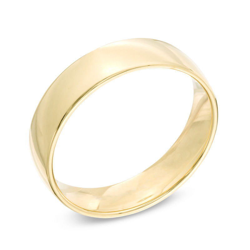 Men's 5.5mm Comfort Fit Wedding Band in 14K Gold