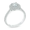 Thumbnail Image 2 of 1 CT. T.W. Diamond Double Frame Engagement Ring in 14K White Gold