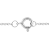 Thumbnail Image 2 of 1/10 CT. T.W. Journey Diamond Cross Pendant in 10K White Gold