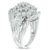 Thumbnail Image 1 of 2 CT. T.W. Diamond Cluster Ring in 10K White Gold