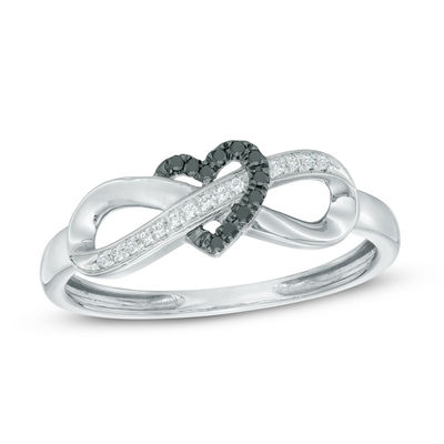 black infinity ring