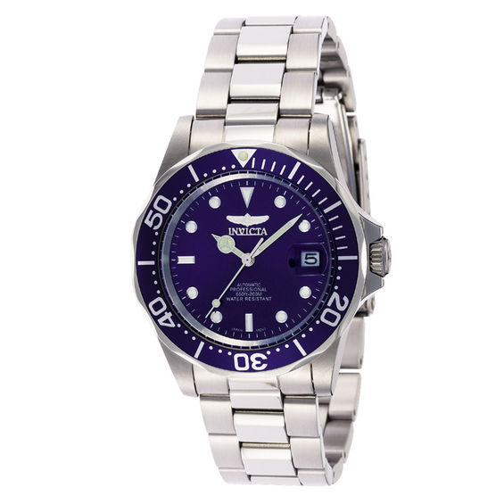 Men s Invicta Pro Diver Automatic Watch with Blue Dial Model 9094 Zales