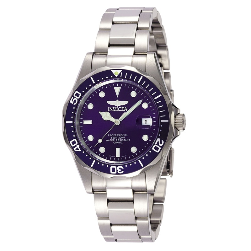 Men's Invicta Pro Diver Watch with Blue Dial (Model: 9204)