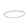 Thumbnail Image 0 of 1/4 CT. T.W. Diamond Bangle in 10K White Gold