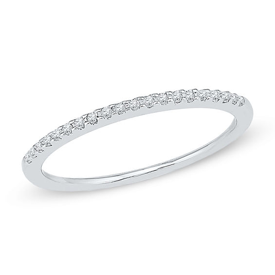 3/4 CT. T.w. Enhanced Black and White Diamond Bridal Set in 10K White Gold