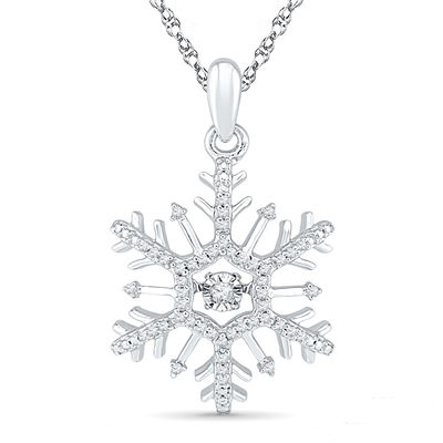 Zales shop snowflake earrings