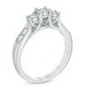 Thumbnail Image 2 of 1/2 CT. T.W. Diamond Past Present Future® Engagement Ring in 10K White Gold