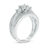 Thumbnail Image 1 of 1/2 CT. T.W. Diamond Past Present Future® Engagement Ring in 10K White Gold