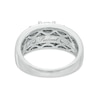 Thumbnail Image 3 of 1/2 CT. T.W. Diamond Past Present Future® Engagement Ring in 10K White Gold