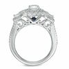 Thumbnail Image 2 of Vera Wang Love Collection 1-1/5 CT. T.W. Princess-Cut Diamond Three Stone Engagement Ring in 14K White Gold