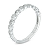 Thumbnail Image 1 of 1/10 CT. T.W. Diamond Vintage-Style Band in 14K White Gold