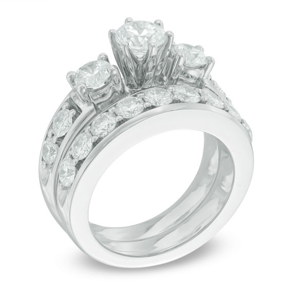 significant.41 •*¨*•.¸♬︎ Vera Wang Love Collection 3/8 CT. T.W. Diamond and Blue