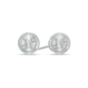 Thumbnail Image 1 of 6.0mm Ball Stud Earrings in 14K White Gold