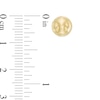 Thumbnail Image 2 of 8.0mm Ball Stud Earrings in 14K Gold