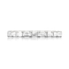 Thumbnail Image 3 of Diamond Accent Ribbon Wrapped Linear Bar Pendant in 10K White Gold