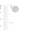 Thumbnail Image 4 of Lab-Created White Sapphire Pendant, Ring and Earrings Frame Set in Sterling Silver - Size 7