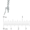 Thumbnail Image 1 of Lab-Created White Sapphire Tennis Bracelet in Sterling Silver - 7.25"
