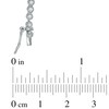 Thumbnail Image 2 of Lab-Created White Sapphire Tennis Bracelet in Sterling Silver - 7.25"
