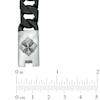 Thumbnail Image 2 of Two-Tone Stainless Steel Fleur-de-Lis Bracelet - 8.5"