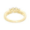 Thumbnail Image 3 of 1/2 CT. T.W. Diamond Past Present Future® Engagement Ring in 10K Gold