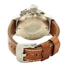 Thumbnail Image 2 of Men's TW Steel Canteen Chronograph Leather Strap Watch with Champagne Cream Dial (Model: CS13)