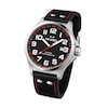 Thumbnail Image 1 of Men's TW Steel Pilot Leather Strap Watch with Black Dial (Model: TW411)