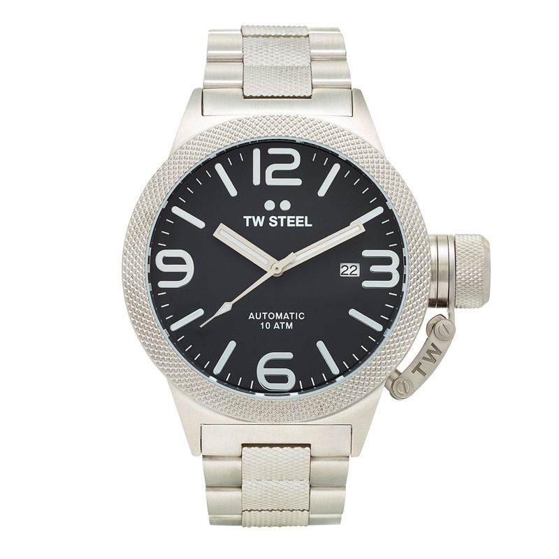 Main Image 1 of Men's TW Steel Canteen Automatic Watch with Black Dial (Model: CB5)