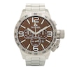 Thumbnail Image 0 of Men's TW Steel Canteen Chronograph Watch with Brown Dial (Model: CB24)