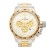 Thumbnail Image 0 of Men's TW Steel Canteen Chronograph Two-Tone Watch with Silver Dial (Model: CB34)