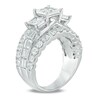 Thumbnail Image 1 of 2 CT. T.W. Princess-Cut Diamond Past Present Future® Engagement Ring in 14K White Gold