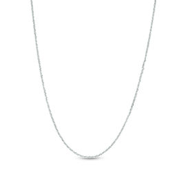 Ladies' 1.5mm Diamond-Cut Sparkle Chain Necklace in Sterling Silver