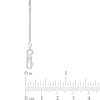 Thumbnail Image 1 of Ladies' 1.5mm Diamond-Cut Sparkle Chain Necklace in Sterling Silver